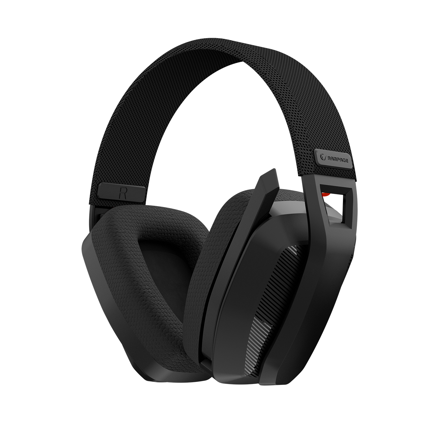 Slušalice sa mikrofonom RAMPAGE BLITZ Black Wireless 2.4g Bluetooth Microphone player headset, 40396