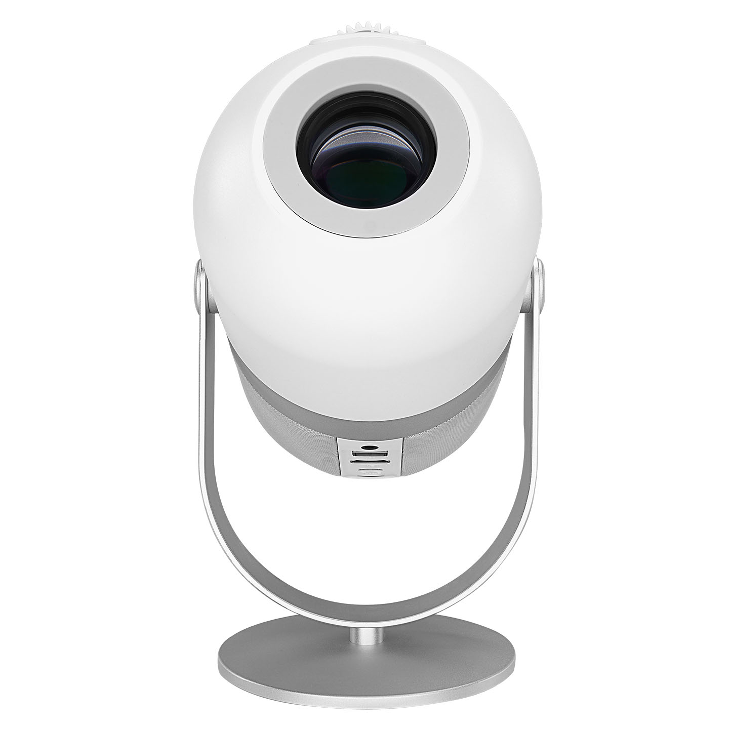 Projektor EVEREST PJ09 White Mini Portable 1280*720P 4500 Lumens 150 ANSIL Android 9.0 Screen Mirroring Metal Tripod HD Projector, 40629 - Image 2