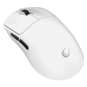 Miš gaming RAMPAGE CLAX 60 GRAM Wireless Ultra Light White Charging 3311 Sensor 24000 DPI, 41041