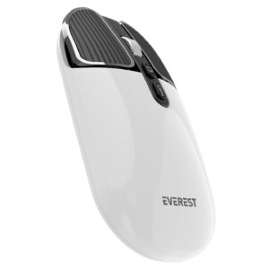 Miš Everest SM-620 2in1 Bluetooth 2,4GHz Charged White Super Silent Mobile, 41159