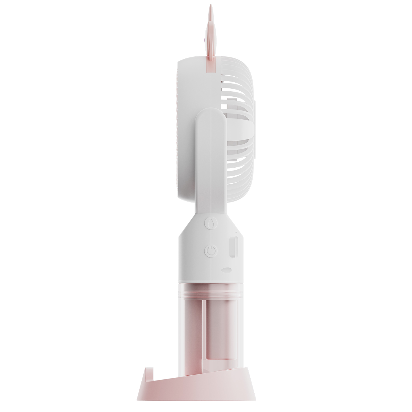 Ventilator ručni sa ovlazivačem Asonic AFN26 White 500mah 2 Stage Moisturizing Spray USB Fan, 41598 - Image 4
