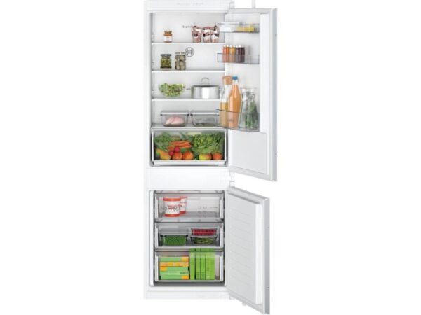BOSCH Kombinovani hladnjak Serie 2| No Frost, E, 260L,H:184L,Z:76L,DE ( KIN86NSE0 )