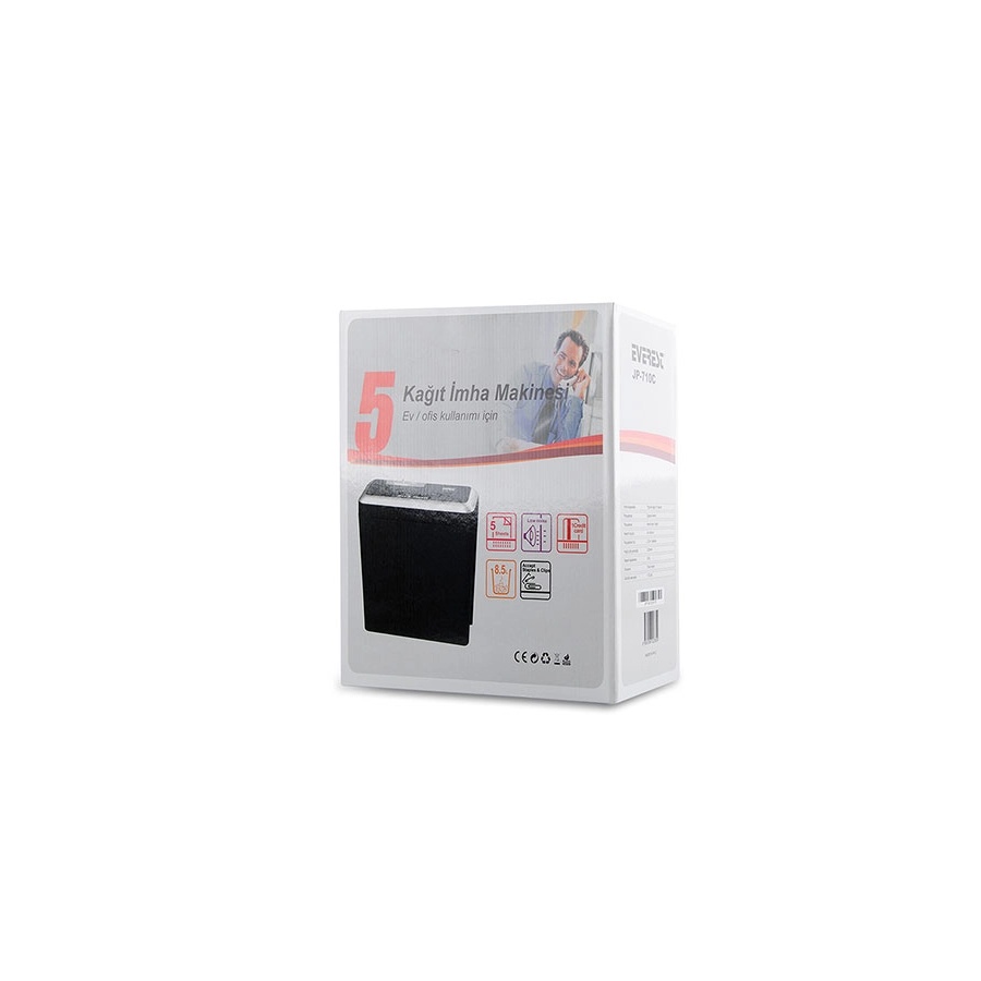 UNIŠTAVAČ PAPIRA Everest JP-710C Paper Cutting Cross Cut Paper Shredder, 17281 - Image 5