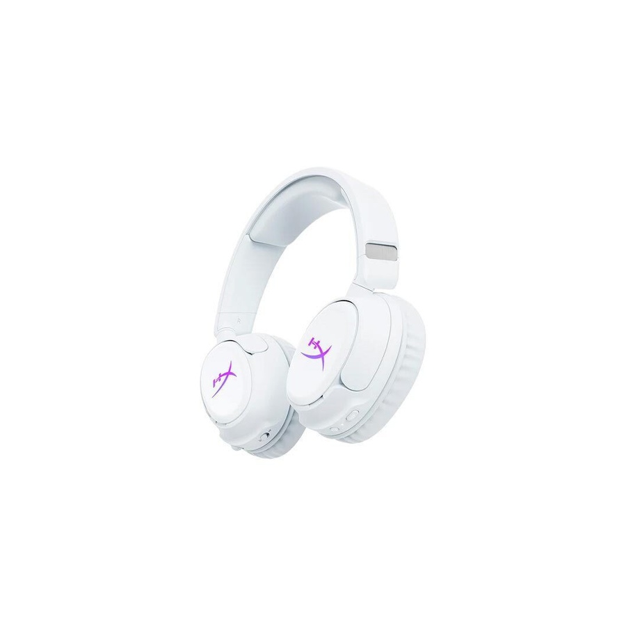 Slušalice sa mikrofonom HyperX Cloud Flight 2 RGB White, Wireless Gaming Headset B5VC5AA - Image 2