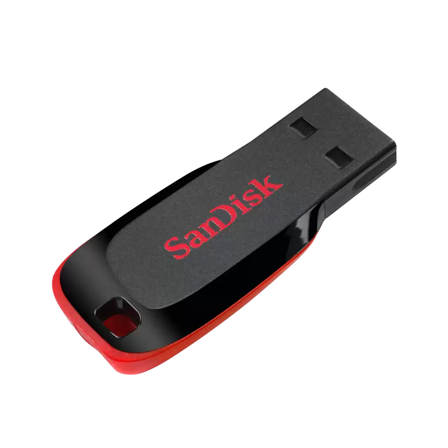 USB Memory stick SanDisk 128GB USB 2.0 Cruzer Blade Teardrope SDCZ50-128G-B35 