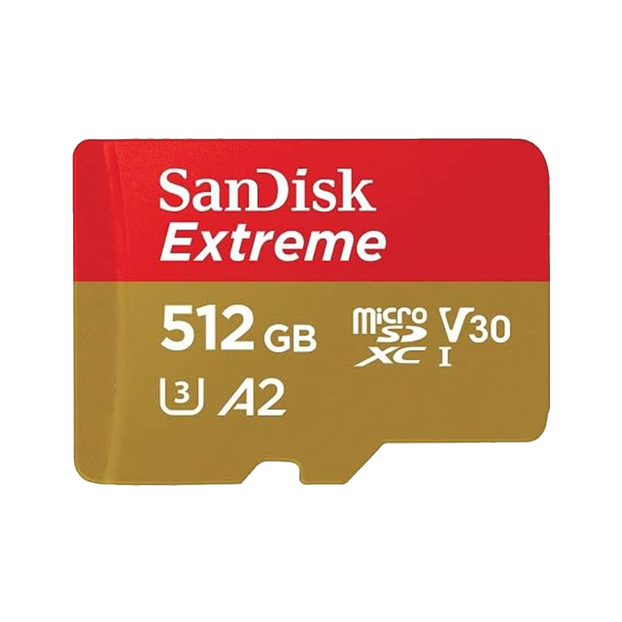 Micro SD SanDisk Extreme 512GB 190MB/s - SDSQXAV-512G-GN6MN