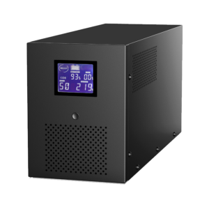 UPS GEMBIRD EG-UPS-036, UPS with USB and LCD display, 3000 VA, black