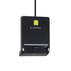 USB smart card reader, black GEMBIRD, FD2-SCR