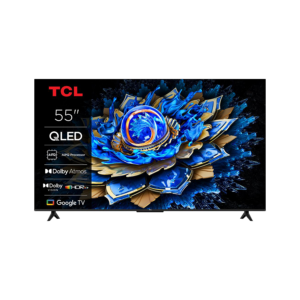 TCL 55"T69C 4K QLED Google TV 60Hz (120Hz FHD), Dolby Atmos; Dolby Vision, Onkyo 2.0, 350 nits