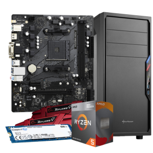 GNC PRO OFFICE AMD Ryzen 5 4600GE A520-HDV RAM 16GB DDR4 500GB M.2 SSD