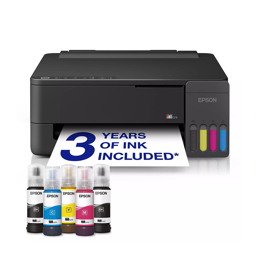 Printer Epson EcoTank L1350 33str/min BW. 15str/min Color, Rezolucija ispisa 5.760 x 1.440 dpi. USB+WiFi. tinte 103