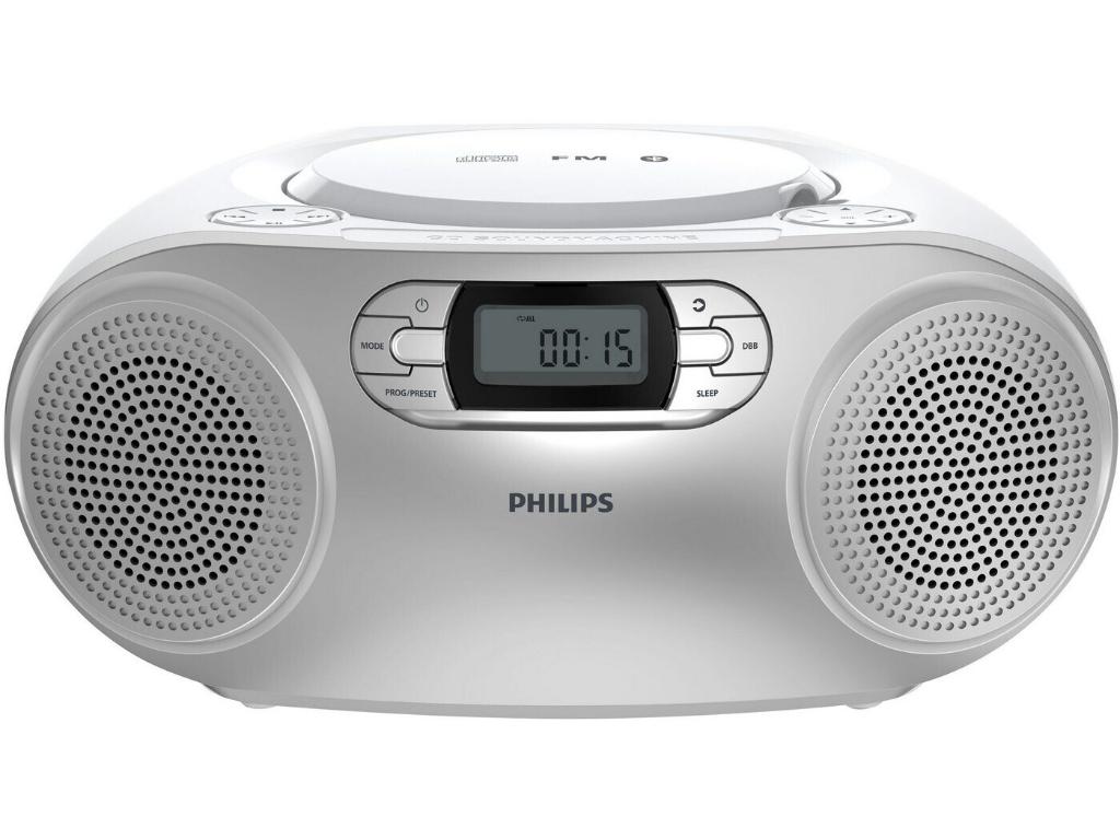 Philips TAZ2000 CD SoundmachinCD; CD-R; CD-RW; FM Antena;BT; USB; izlazna snaga (RMS) 3WX2; siva ( T - Image 2