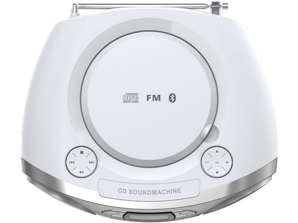Philips TAZ2000 CD SoundmachinCD; CD-R; CD-RW; FM Antena;BT; USB; izlazna snaga (RMS) 3WX2; siva ( T - Image 3