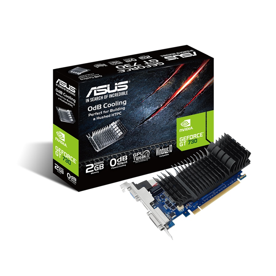 VGA ASUS GeForce GT730 2GB DDR5 64-bit GT730-SL-2GD5-BRK