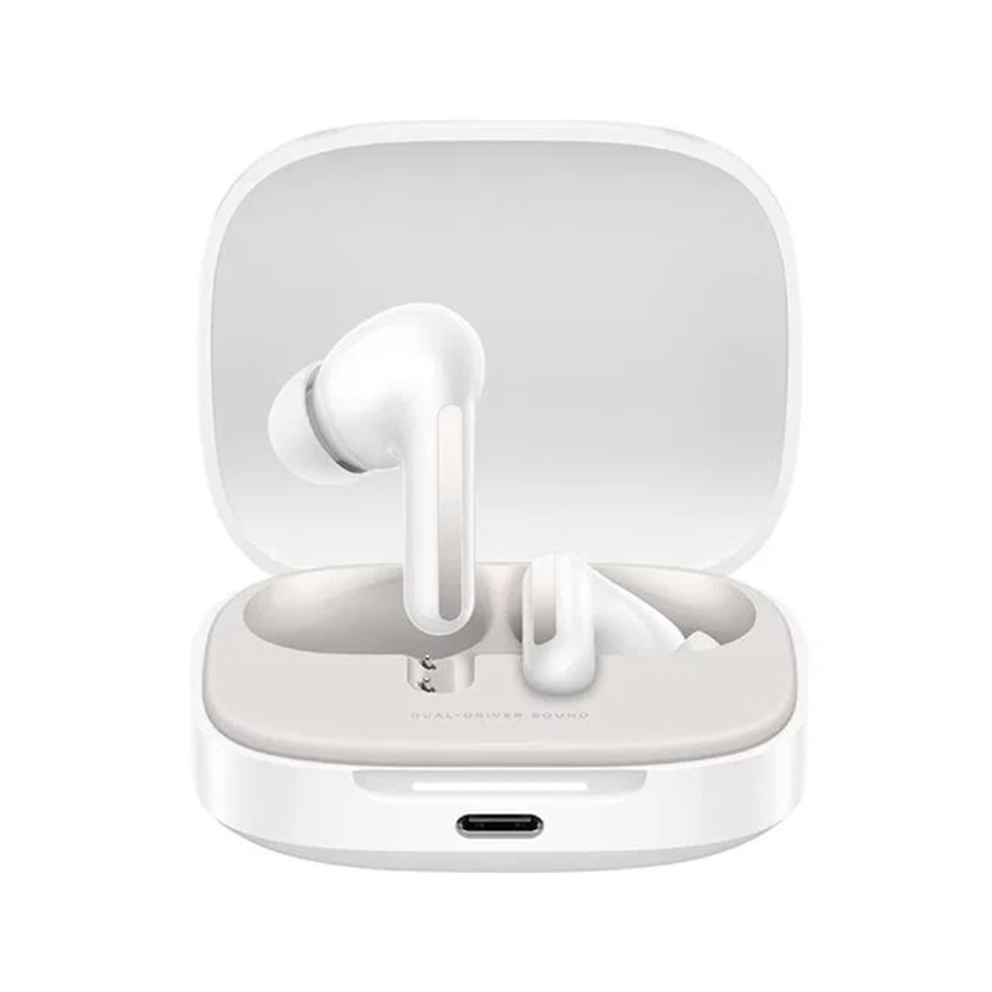 Slušalice bluetooth Xiaomi Mi Redmi Buds 6 bijela trajanje baterije 42h Bluetooth 5.4, BHR9250GL