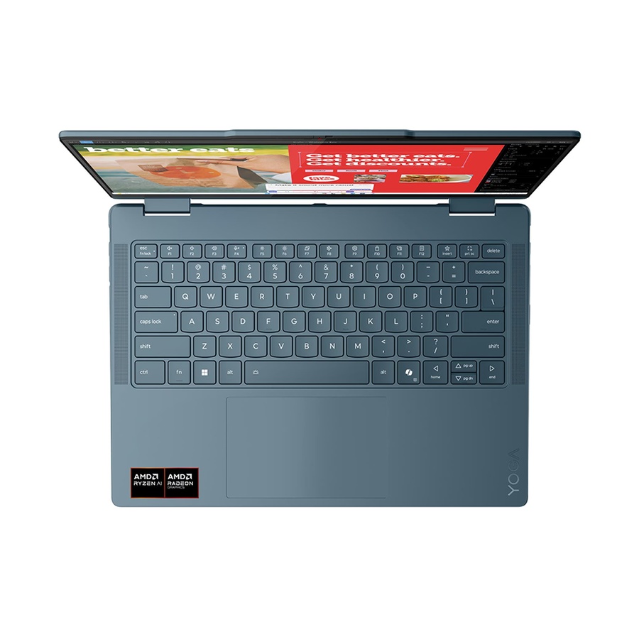 Lenovo Yoga 7 2-in-1 14AKP10 83JR0027SC 14" WUXGA OLED Touch 600nits, AMD Ryzen 7 350(Ai) 24GB DDR5/1TB SSD M.2,/Tidal Teal/Alu/2y - Image 11