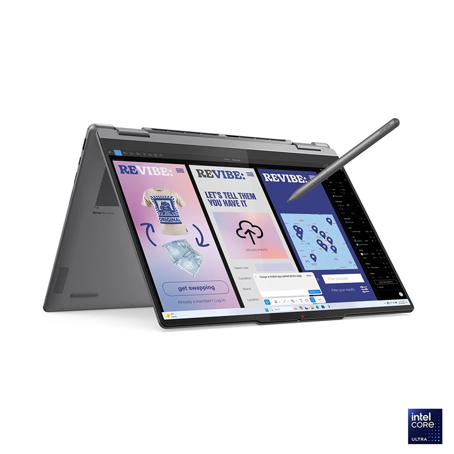 Lenovo Yoga 7 2-in-1 14ILL10 83JQ0029SC 14" WUXGA OLED Touch 600nits Intel Core Ultra 5 226V 16GB DDR5/1TB SSD M.2/Backlit/ALU/Siva/2Y - Image 2