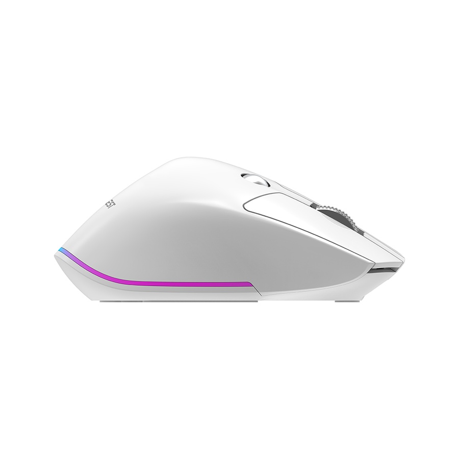Miš Everest SMW- 178 Handy 2in1 Bluetooth 2,4GHz White Rechargeable 4000 DPI Horizontal/Vertical Wheel Ergonomic RGB Mouse, 41043 - Image 6