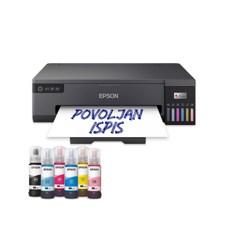 Printer EPSON EcoTank MFP L18050 Photo A3  5760x1440 dpi, 22str/min crno-bijelo i u boji USB 2.0, Wi-Fi i Wi-Fi Direct. Crni. Tinte 108