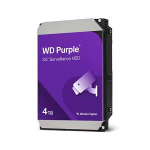 HDD 4 TB, WD44PURZ WD SATA3 ,IntelliPower rpm 128MB 5400rpm Purple