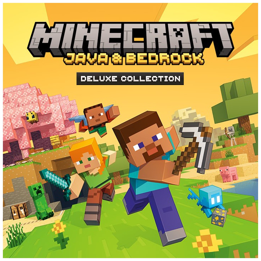 Minecraft Deluxe Collection with Java & Bedrock Edition for PC